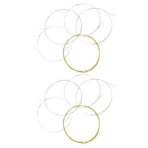 2 Sets Professional Banjo Strings Stainless Steel Bronze Wound for Pure Tone - Picture 1 of 20