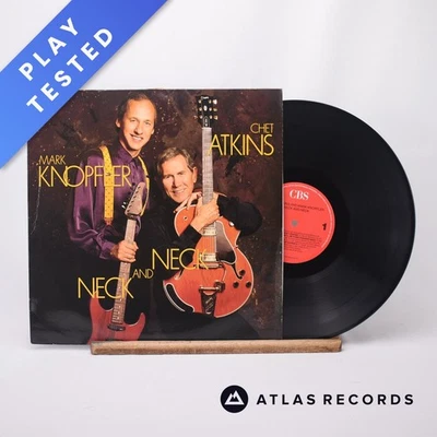 Chet Atkins Neck And Neck LP Album Vinyl Record 1990 467435 1 CBS - VG+/EX - Image 1 of 4