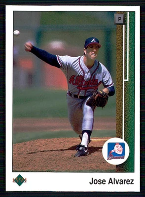1989 Upper Deck - Jose Alvarez #734 - Image 1 of 2