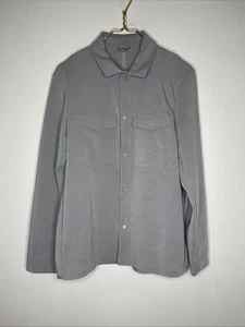 LULULEMON GRIDLINER FLEECE OVER SHIRT LM3DTBS HEATEHERED MEN'S SIZE M GRAY - Picture 1 of 8