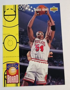 Chicago Bulls NBA Basketball Horace Grant Upper Deck Executive Board 1993-94 - Bild 1 von 4