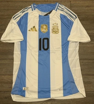 Argentina Soccer Jersey Messi #10 Size XL  Mens. Player version soccer jersey - Image 1 of 4