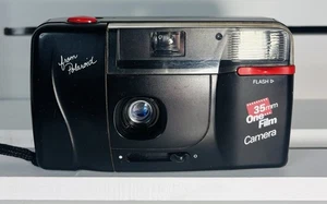 Polaroid 35mm One Film Camera Point & Shoot Auto Tested Works W/strap Vintage - Picture 1 of 4