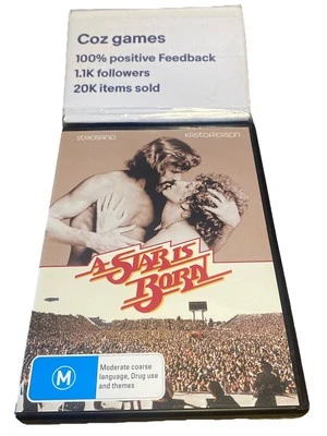 A Star Is Born DVD Region 4 Barbara Streisand Kris Kristofferson Musical Drama - image 1 of 4