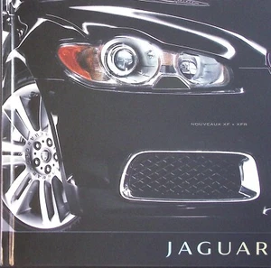 EF6521 brochure catalog press Jaguar XF XFR 2010 French French - Picture 1 of 11