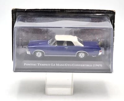 DIE CAST 1/43 “ PONTIAC TEMPEST LE MANS GTO CONVERTIBLE (1965) " AMERICAN CARS - Immagine 1 di 3