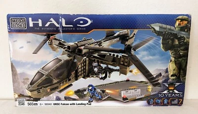 Mega Bloks Halo UNSC Falcon With Landing Pad 96940 New Sealed - Image 1 of 4