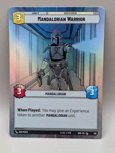 Mandalorian Warrior (Hyperspace) (Star Wars Unlimited) Foil - Picture 1 of 2