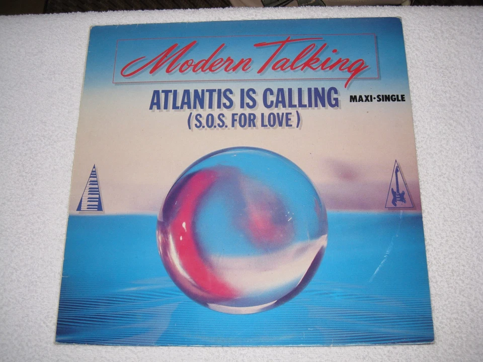MODERN TALKING MAXI SINGLE ATLANTIS IS CALLING SPANISH ORIGINAL ISSUE  - Image 1 of 1