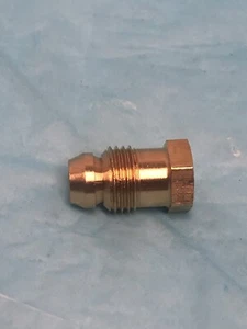 Honeywell / Resideo Gas Valve Brass Pilot Compression Fitting-Breakaway Nut 1/4" - Picture 1 of 1