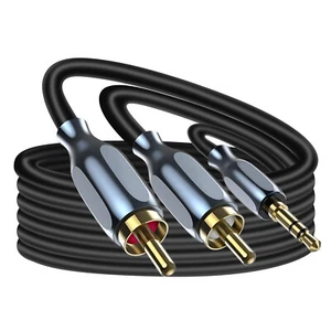 Fosi Audio 3.5MM to RCA cable-1m US - Picture 1 of 6