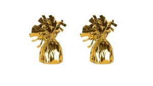 Gold Balloon Weights - 2 count - Picture 1 of 1