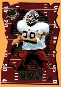 SHYRONE STITH (JACKSONVILLE JAGUARS)2000 PASE DE PRENSA TROQUELADO/TARJETA DE NOVATO - Imagen 1 de 1