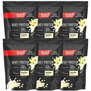 Whey Protein Pulver Vanille 6 x 360g Eiweiß Pulver Low Sugar Vitamin B6 - Bild 1 von 6