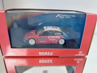 Norev Citroen Xsara WRC #3 Loeb Tour de Corse 2004 1:43 nella scatola - Immagine 1 di 4