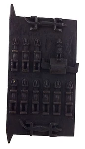 Porte Dogon Grenier à mil Mali 60x 30 cm - Volet Case - Art africain # 6399 - Picture 1 of 2
