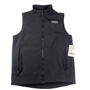 Chaleco con Cremallera Completa para Hombres Deportistas Almacén Empleado Talla M Negro Poliéster, Spandex Nuevo con Etiquetas - Imagen 1 de 12