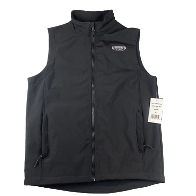 Mens Sportsmans Warehouse Employee Full Zip Vest sz M Blk Polyester, Spandex NWT - Image 1 of 4