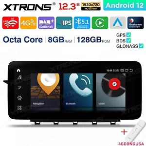 12.3" Android 13 Retrofit Car Stereo for Mercedes Benz GLK Class X204 +4GDONGUSA - Bild 1 von 21