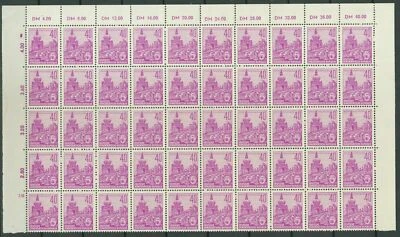 Alemania RDA 1957-58 ☀ Plan quinquenal - 40 Pfg Mi 583 B - K 14 ☀ MNH** Foto 1 de 2