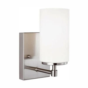 Sea Gull Lighting 1-Light Wall Sconce Alturas LED Brushed Nickel 4124601EN3-962 - Picture 1 of 6