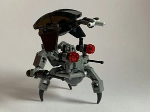 ORIGINAL LEGO STAR WARS parts - 1 DROIDEKA w. 2 missiles - my design dr008 - Foto 1 di 3