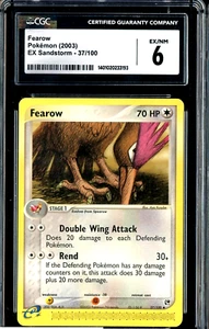 2003 Pokemon Ex Sandstorm #37/100 Fearow CGC 6 EX-NM - Picture 1 of 1