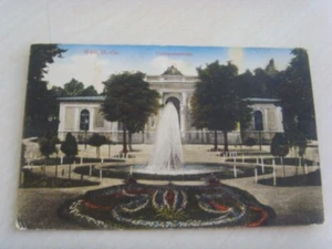 Wels OÖ, Volksgartenhalle – kolorierte AK, gelaufen 1916, guter Zustand - Bild 1 von 2