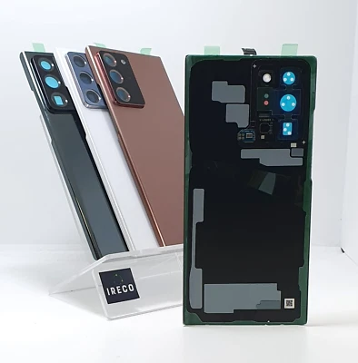 Ricambio Samsung Galaxy Note 20 Ultra 5G vetro posteriore cover batteria logo flash