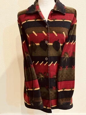 NUEVA Cazadora Southwestern Vintage Capacidad Mujer Tejida Abotonada PEQUEÑA Corea Foto 1 de 4