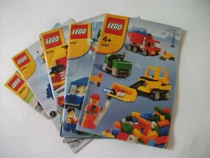 LEGO  -  Konvolut  5 BAUANLTUNGEN -SAMMELHEFTE neu - Bild 1 von 3