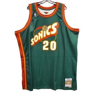 Seattle Supersonics Trikot Herren 2XLT grün GARY PAYTON #20 Retro MITCHELL & NESS - Bild 1 von 9
