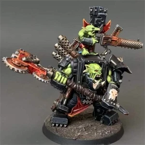 Warhammer 40K Warboss en Mega Armadura Xenos Ejército Orcos Pro Pintado Juegos Taller - Imagen 1 de 5