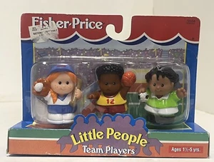 NEW Fisher Price Little People Team Players Basketball Baseball Soccer 72554 - Picture 1 of 2