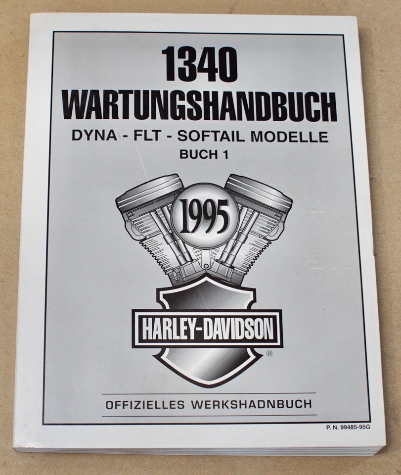 Harley Davidson Wartungshandbuch Dyna FLT Softail Anleitung Buch Service manual - Bild 1 von 2