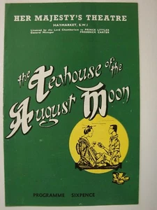 The Teahouse Of The August Moon, Her Majesty's Theatre 1954 (Dickie Henderson)  - Picture 1 of 4