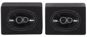 (2) Kicker 43DSC69304 DSC6930 6x9 360w 3-Way Car Speakers+(2) Enclosures DS693 - Picture 1 of 11