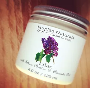 Natural Organic Body Butter & Facial Cream {LILAC} Dry Skin w/ Mulberry extract - Picture 1 of 1