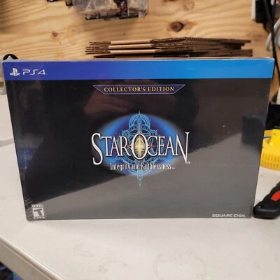  Star Ocean: Integrity and Faithlessness Collector’s Edition - PS4 - Sealed NEW - Image 1 of 2