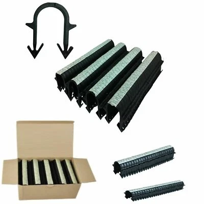 60MM UNDERFLOOR HEATING UFH PIPE CLIP STAPLES FIT 16MM PIPE WORKS WITH 14-20mm - Image 1 of 4