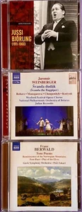 Naxos 3 Title (4 CDs) Classical Lot Bjorling - Weinberger - Berwald Great! - Picture 1 of 12