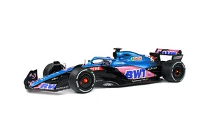 2022 ALPINE A522 F1 RACE CAR MONACO GP FERNANDO ALONSO 1:18 SOLIDO S1808803 - Picture 1 of 8