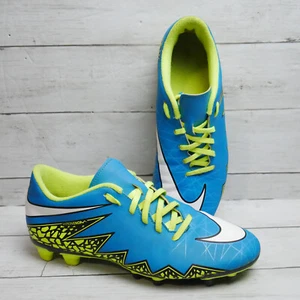 NIKE Hypervenom Phade II FG Womens 8.5 US Blue Lagoon Soccer Cleats 744944-400 - Picture 1 of 8