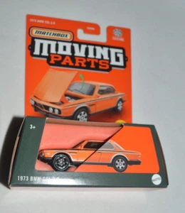 MATCHBOX 2024 MOVING PARTS - 1973 BMW CSL 3.0 ORANGE - Picture 1 of 5