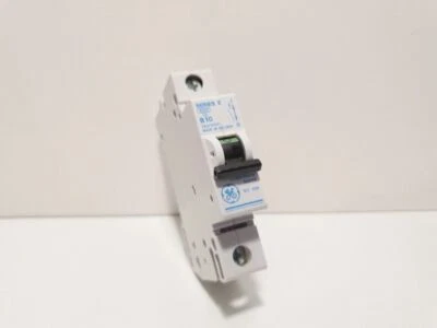 GE Series E 10A sp type B MCB, circuit breaker, B10, 628105, 6ka - Image 1 of 4