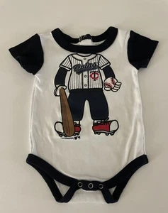 Minnesota Twins Baby Boys Romper 6-9 Month Snap Tee Bodysuit Outfit Baseball MLB - Picture 1 of 7