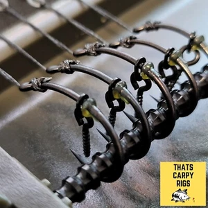 3 oder 5 Kombi-Rigs im Korda-Stil / klarer Amnesie-Ausleger / fertige Karpfen-Rigs - Bild 1 von 10