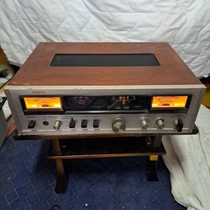 Retro Denon Tu-500 Am/Fm Stereo Tuner Vintage Audio Receiver Hi-Fi Component - Picture 1 of 10