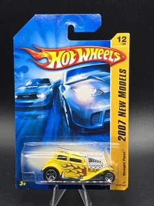 Hot Wheels 2007 New Models Straight Pipes -Yellow with Flames  012/180 12 of 36 - Picture 1 of 2