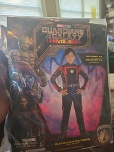 Marvel Guardians of The Galaxy Costume Vol.3 Halloween Child Size Small 4-6 NIP - Picture 1 of 3